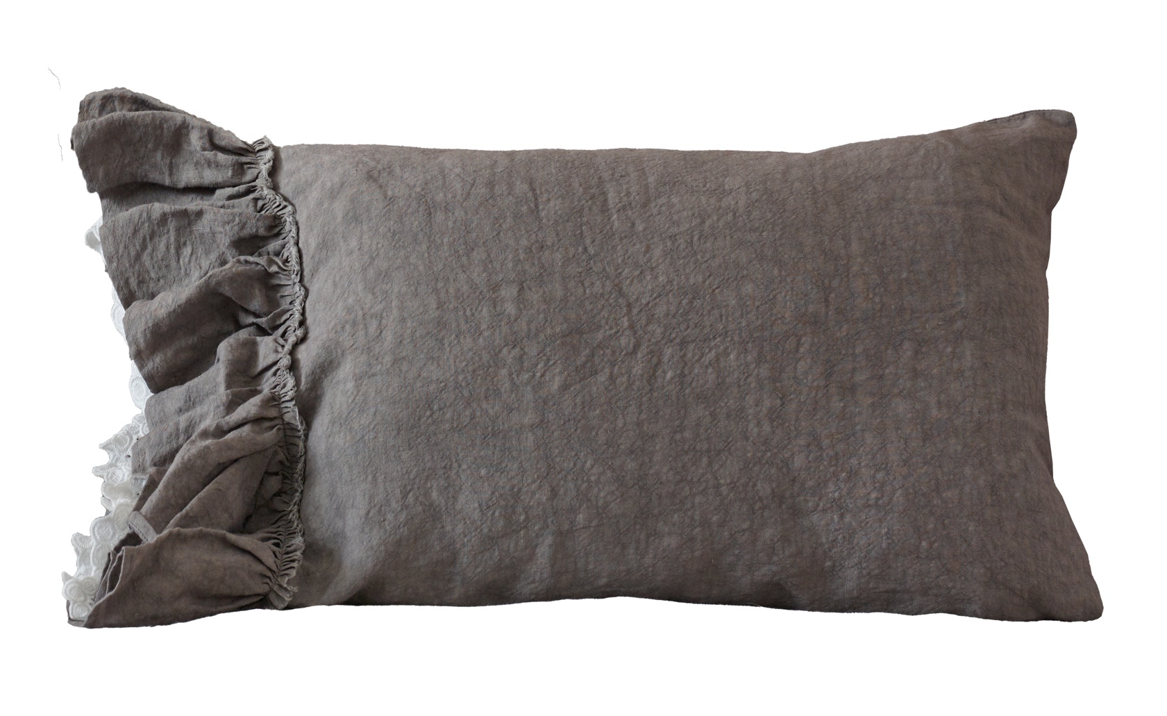French Bedroom_Bella Double Ruffle Cushion Cover_£75