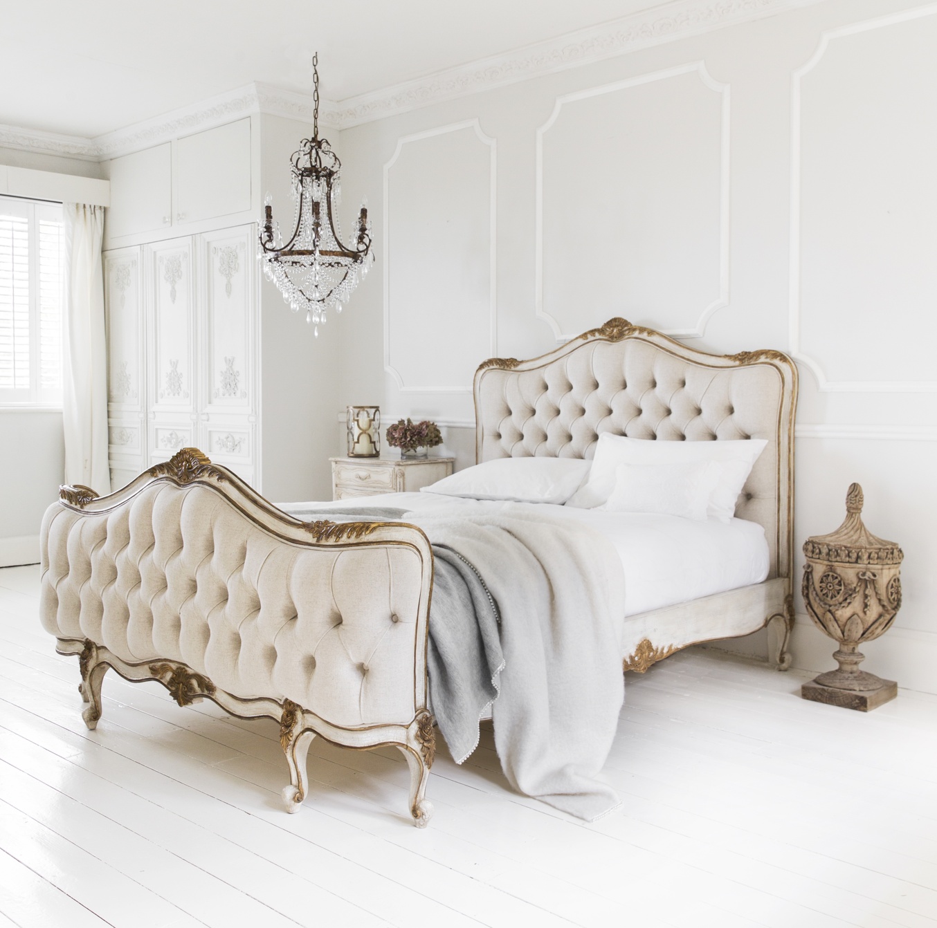 French Bedroom_Palais Avenue Upholstered Bed_£2295