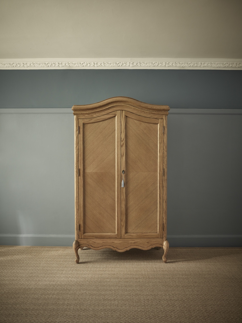 French Bedroom_Love Story 2-Door Large Armoire_£2295