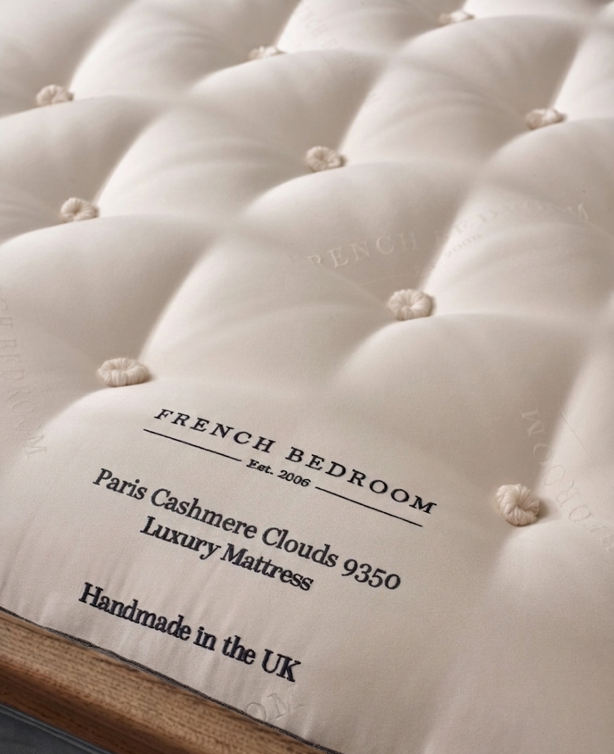 French Bedroom_Paris Cashmere Clouds 9350 Luxury Mattress, with Personalisation_£4445