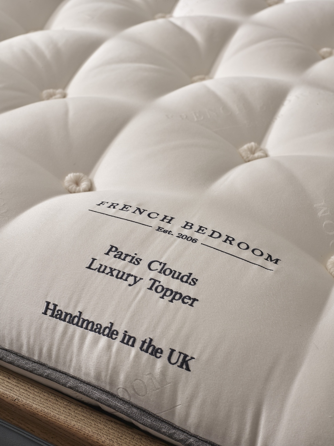 French Bedroom_Paris Clouds Luxury Mattress Topper_£1295