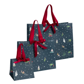 Sophie Allport Home For Christmas Gift Bag Collection