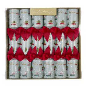 Sophie Allport Home For Christmas Crackers Set Of 6