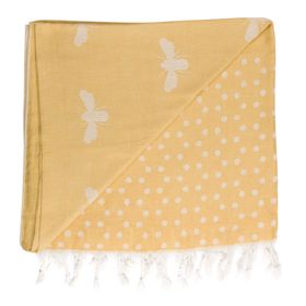 Sophie Allport Bees Hammam Beach Towel