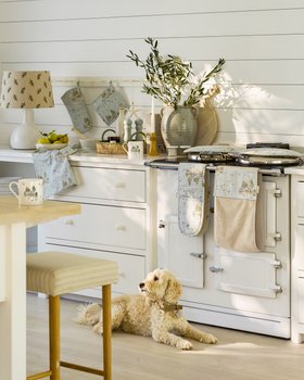 Sea Birds Double Oven Glove