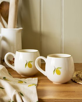 Lemons Stoneware Mug