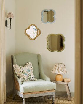 Witham Clover Mirrors by Sophie Allport