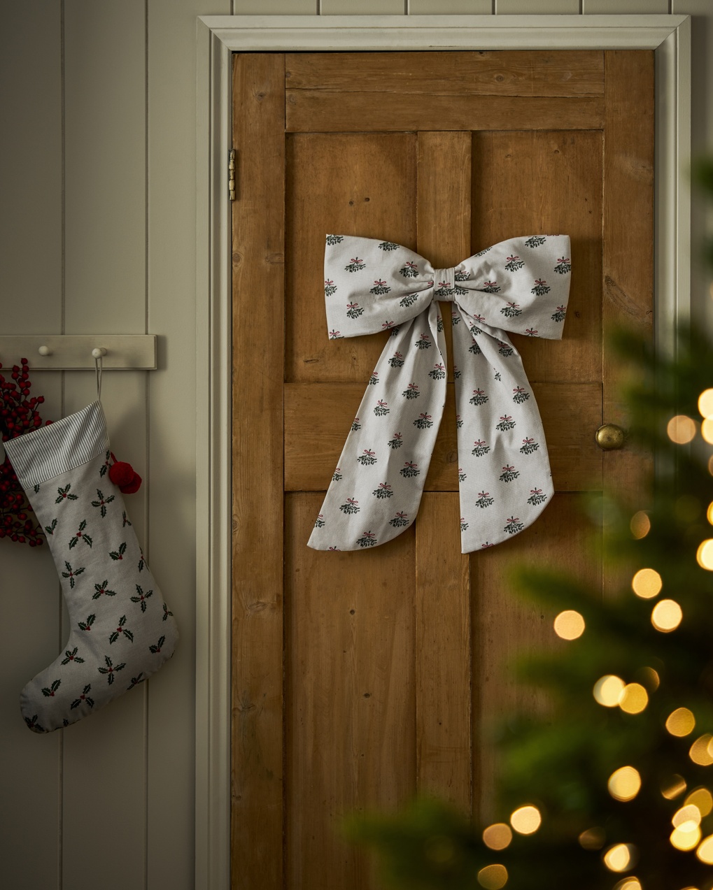 Mistletoe Fabric By The Metre
