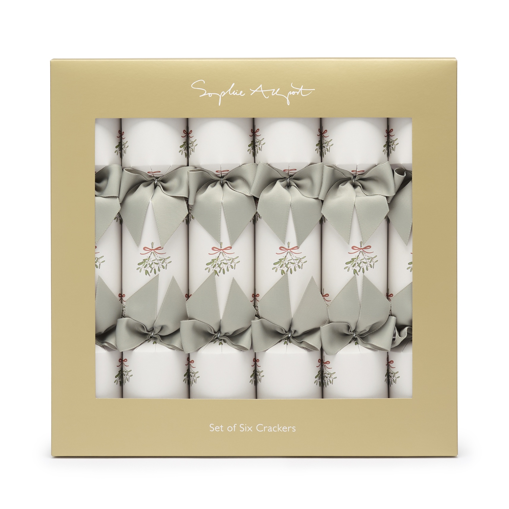 Mistletoe Christmas Crackers (Set of 6)