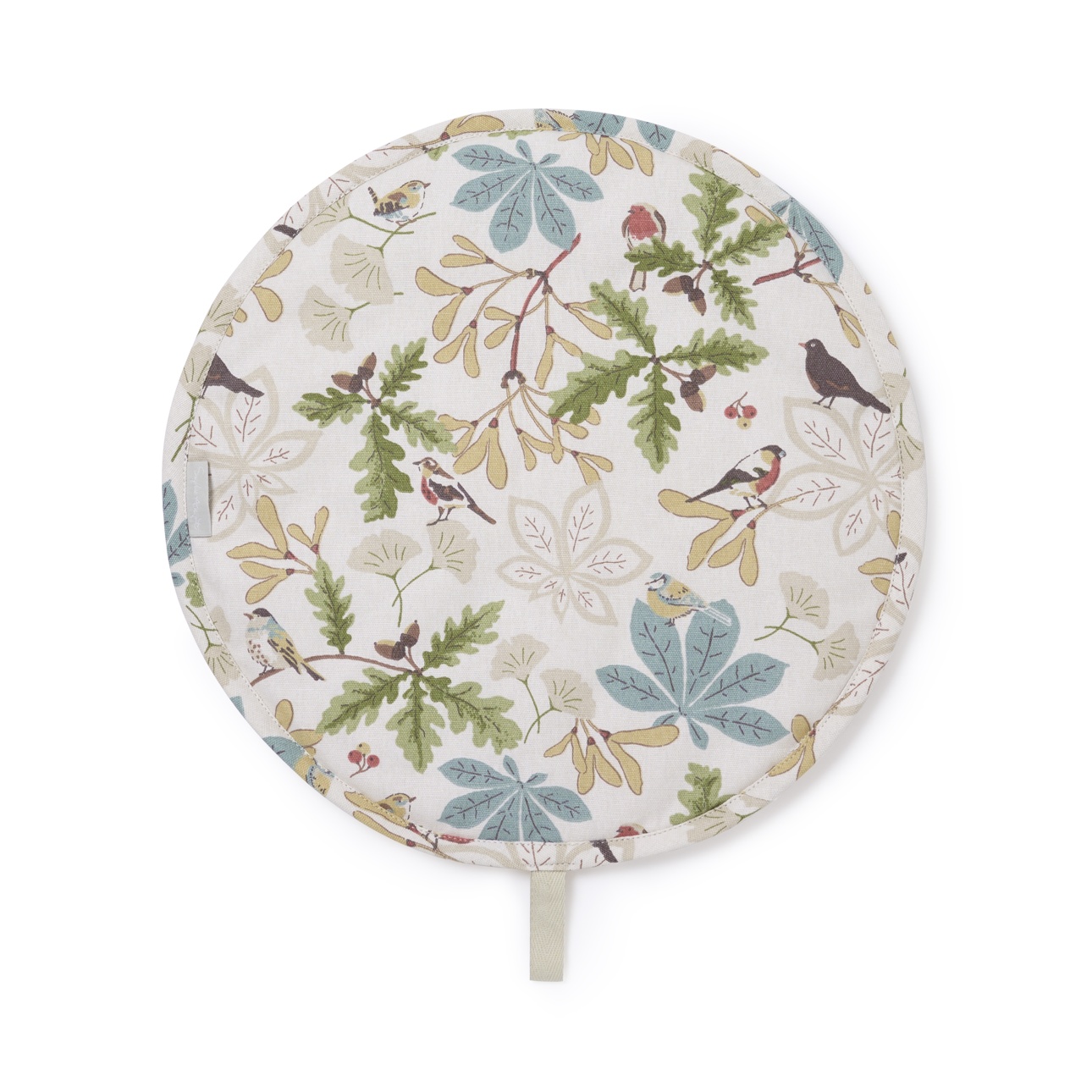 Orchard Birds Circular Hob Cover