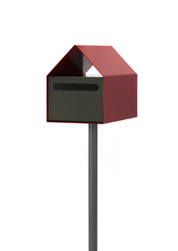 Arko Letterbox bright Red/grey