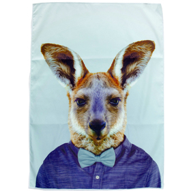 Tea Towel Kangaroo by Annabel Trends