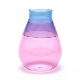 Peleg Design Twotone Glass Vase (Pink/Blue)