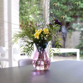 Peleg Design Twotone Glass Vase (Pink/Blue)