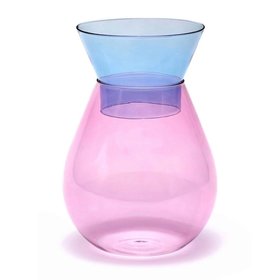 Peleg Design Twotone Glass Vase (Pink/Blue)