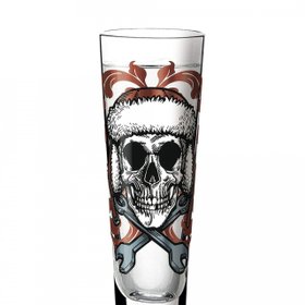 Ritzenhoff Black Label Schnapps Glass – "SKULL"
