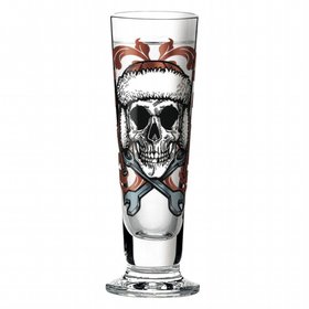 Ritzenhoff Black Label Schnapps Glass – "SKULL"