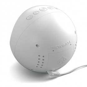 Newgate "Centre of the Earth" LCD Alarm Clock – White