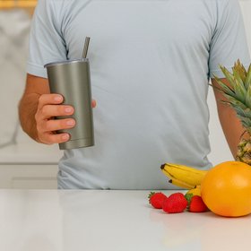 Annabel Trends Stainless Steel Smoothie Cup – Titanium (500ml)