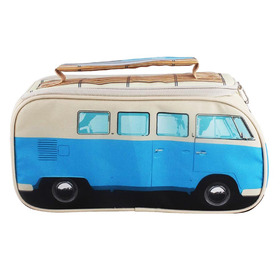 VW Campervan Blue Insulated Lunch Box - The Monster Factory