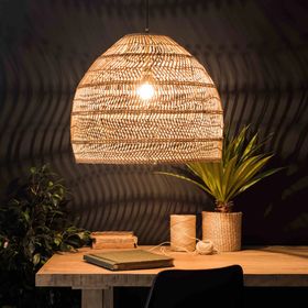 WILD Woven Rattan Pendant
