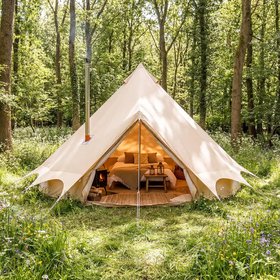 Bell Tent Plus fire retardent with flap  (4m-6m)