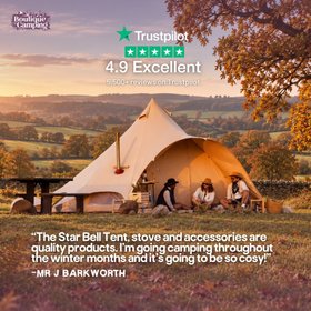 The Star Bell Tent Range (3m-6m Polycotton & Fire Retardant Cotton)