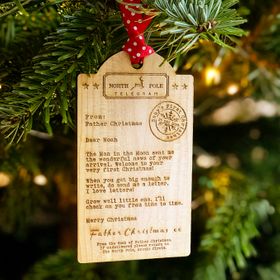Baby's First Christmas Tree Decoration - Telegram