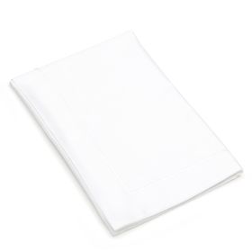 Biarritz White Egyptian Cotton Percale Luxury Bed Linen