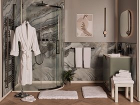 White Towel Set Organic Cotton