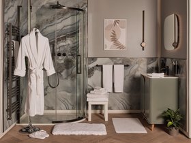 White Towel Set Organic Cotton