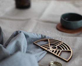 MIAMI BOTTLE OPENER BRASS