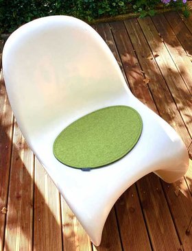 Designfilz Hellgrün meliert / Kiwi  - 2, 3 oder 5 mm dick im individuellen Zuschnitt