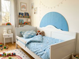 HALBRUND aus 5 mm gefärbtem Design-Wollfilz, 20 bis 120 cm Durchmesser