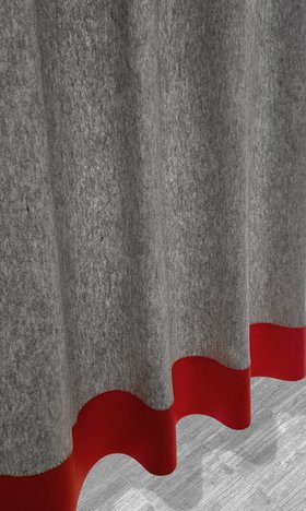 Filzvorhang / Filzgardine nach Maß