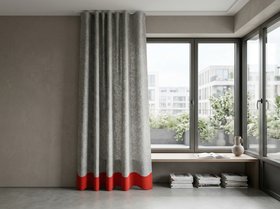 Filzvorhang / Filzgardine nach Maß