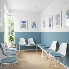 SQUARE Filz-Wand-Design, selbstklebend in 28 Farben und 3 Stärken nach Maß