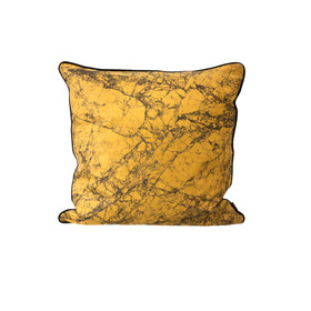FERM LIVING - Seidenkissen Marble - curry