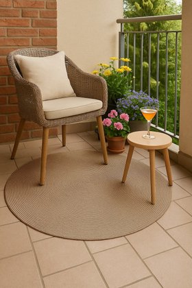 Teppich Astra Paris beige Rund