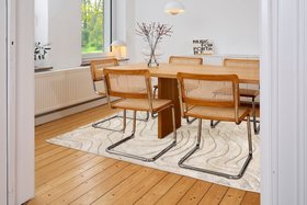 Teppich Astra Lou 251-003 Wellen creme-grau