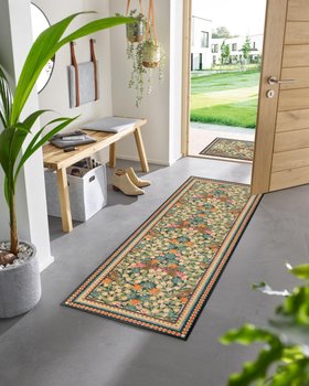 Teppich wash+dry Garden Luxe Blue