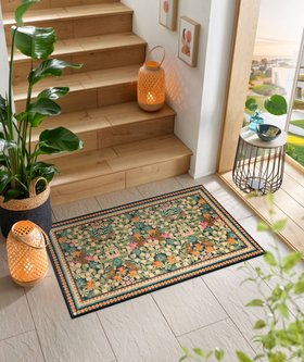 Teppich wash+dry Garden Luxe Blue