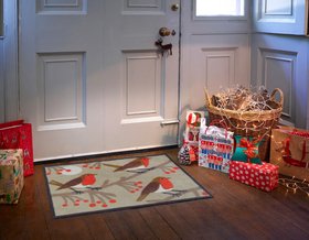 Teppich Turtle Mat Red Robins