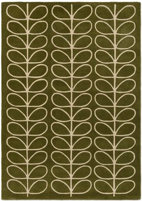 Teppich Orla Kiely Linear Stem Olive 060501