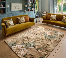 Sanderson Teppich Rose & Peony 45001 birch