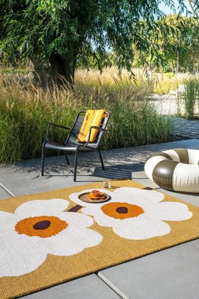 Marimekko Teppich in/outdoor Unikko 60th Anniversary 433001 honey