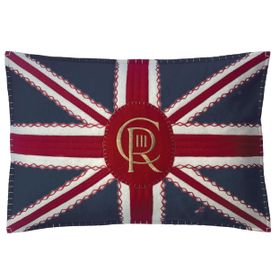 Union Jack Insignia Cushion (Navy)