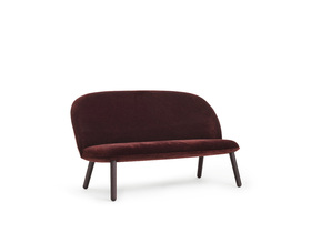 Normann Copenhagen Ace Sofa Velour Dunkelrot 603105