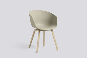 HAY AAC22  About A Chair Oak Matt Laquer pastel green