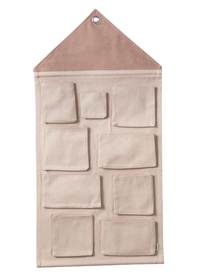 Ferm Living House Wall Storage Rose